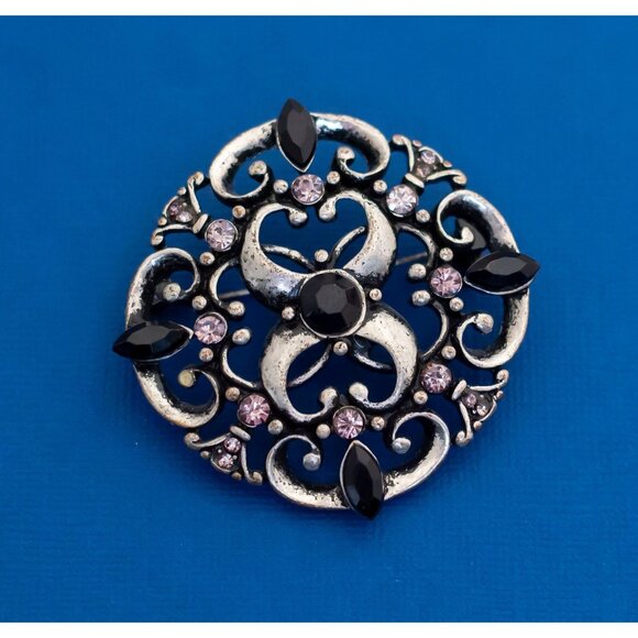 Vintage Celtic Circle Brooch - D29 - Picture 1 of 2